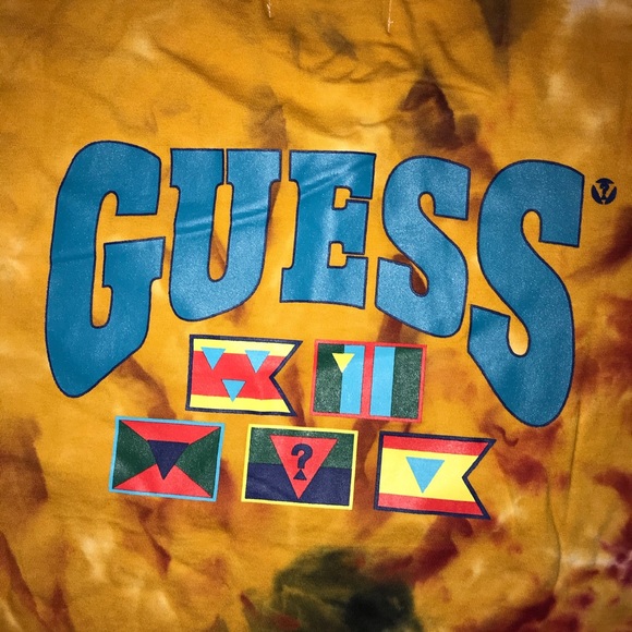 Guess Tye Dye Tee Sz: Medium - Picture 4 of 5